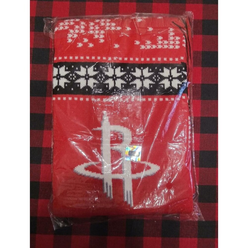 Scarf Houston Rockets Sport Official NBA Neck Warm Knit Winter Adult New Sealed